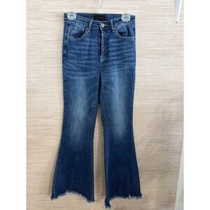 Risen Hi Waisted Flare Jeans women's size 5/27